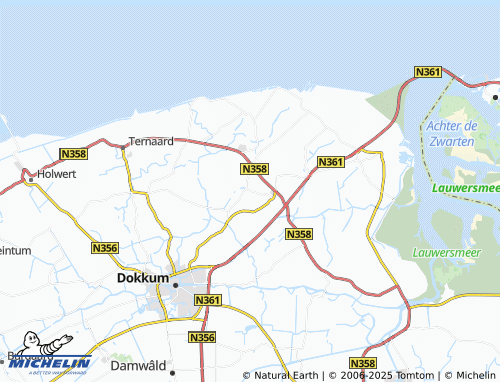 MICHELIN Niawier map - ViaMichelin