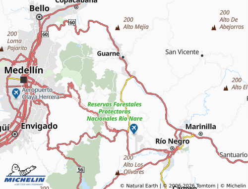 MICHELIN-Landkarte Canoas - ViaMichelin