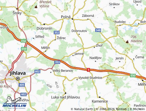 Mappa MICHELIN Jamné - ViaMichelin