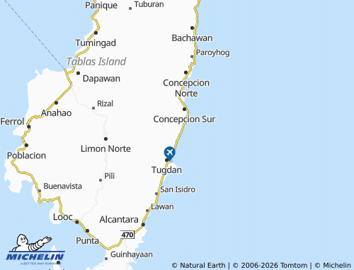 MICHELIN Calagonsao map - ViaMichelin