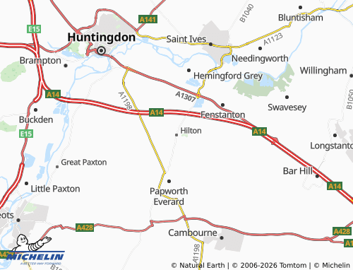 Carte MICHELIN Hilton - ViaMichelin