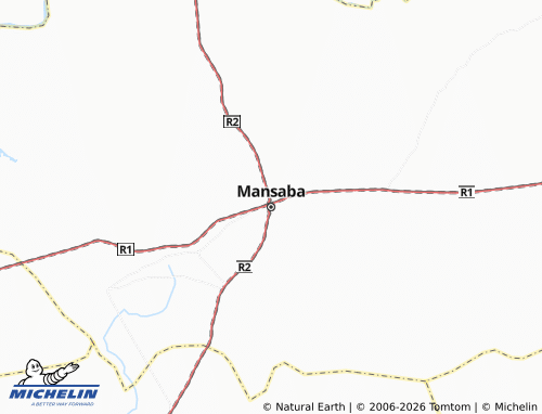 Mapa MICHELIN Mansaba - ViaMichelin