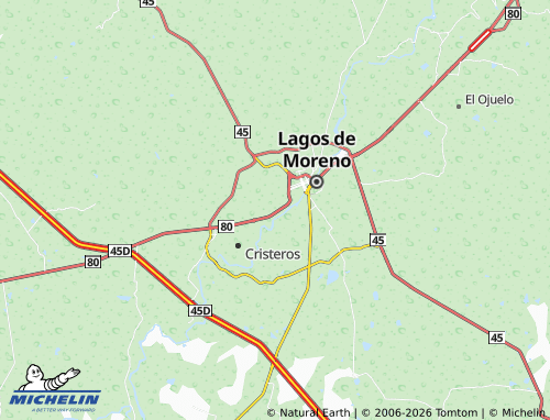 Mapa MICHELIN Álvarez del Castillo - ViaMichelin
