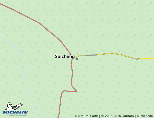 Mappa MICHELIN Suicheng - ViaMichelin