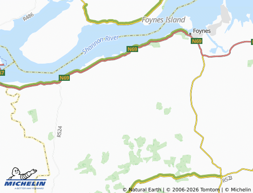 Carte MICHELIN Ballyhahill - ViaMichelin