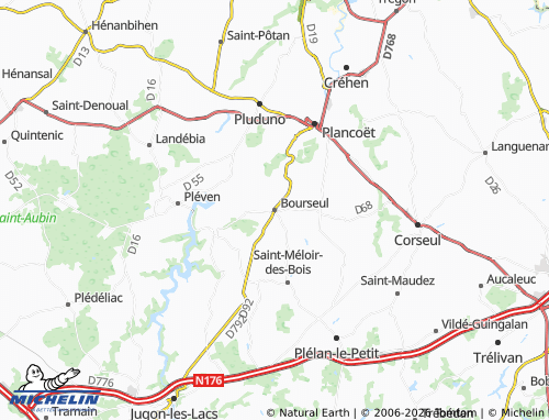 Mappa MICHELIN Bourseul - ViaMichelin