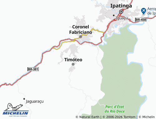 Carte MICHELIN Primavera - ViaMichelin