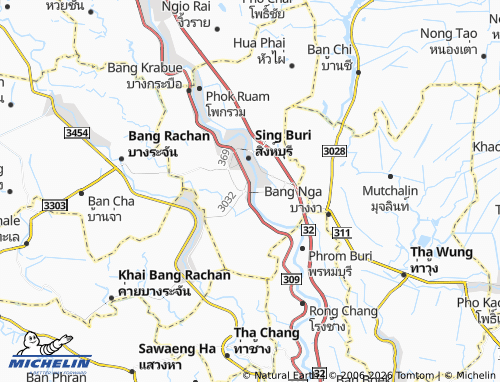 Mapa MICHELIN Ton Pho - ViaMichelin