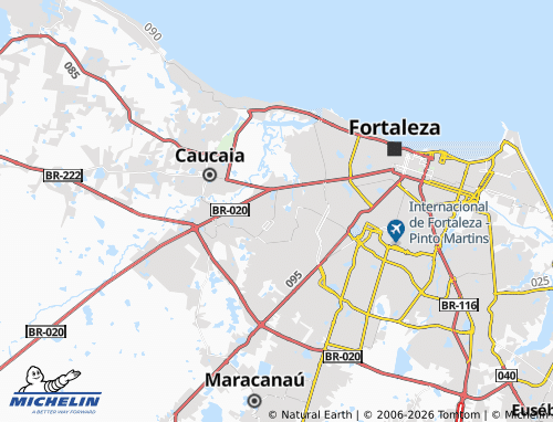 MICHELIN Parque Albano map - ViaMichelin