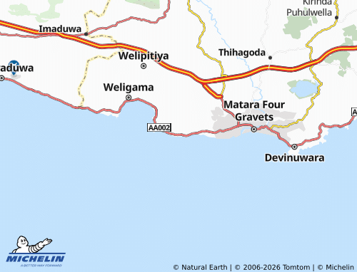 Mappa MICHELIN Thal Aramba South - ViaMichelin