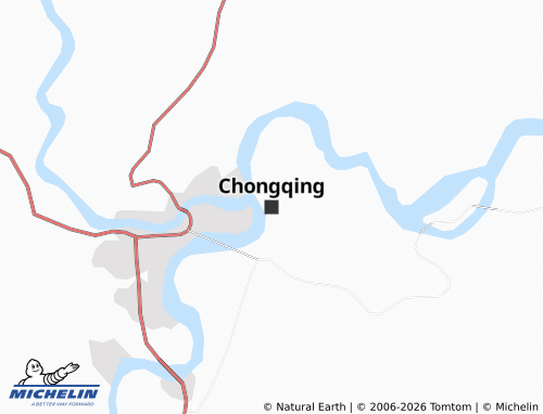 Mappa MICHELIN Chongqing - ViaMichelin