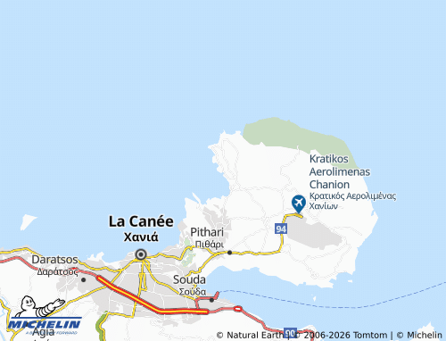 MICHELIN Tersanas map - ViaMichelin