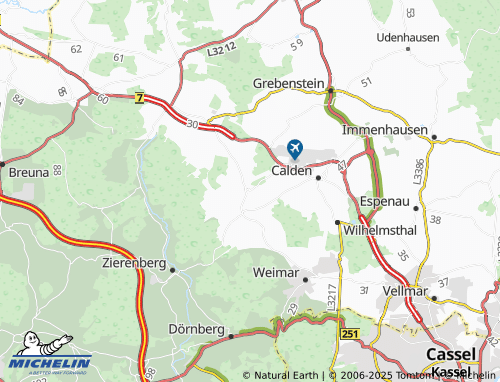 Kaart MICHELIN Meimbressen - ViaMichelin