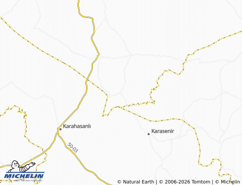 MICHELIN Başköy map - ViaMichelin