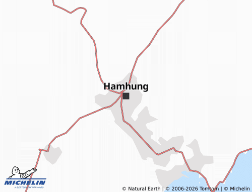 Mappa MICHELIN Hamhung - ViaMichelin