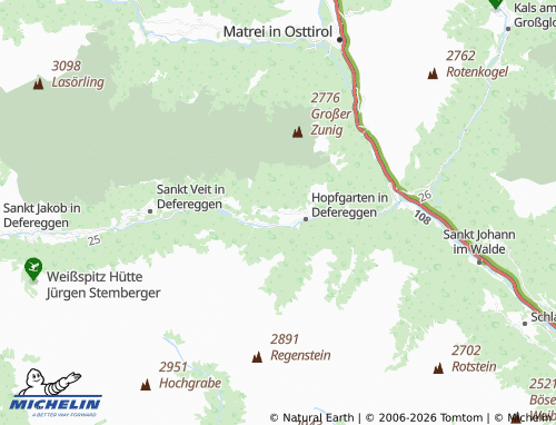 MICHELIN Hof map - ViaMichelin