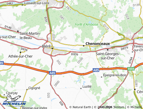 Carte MICHELIN Thoré - ViaMichelin