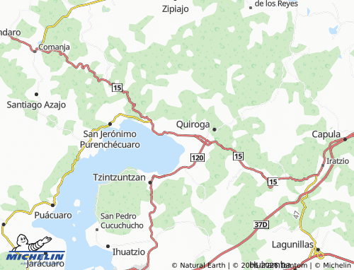 Mapa MICHELIN Santa Fé de la Laguna - ViaMichelin