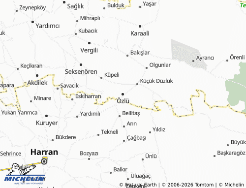 MICHELIN Özlü map - ViaMichelin