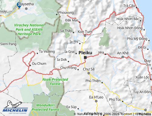 Mappa MICHELIN Ia Grai - ViaMichelin