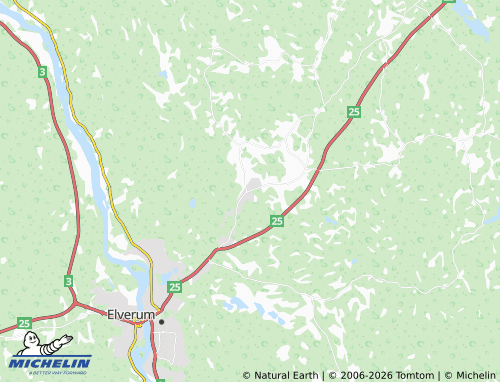 MICHELIN Hernes map - ViaMichelin