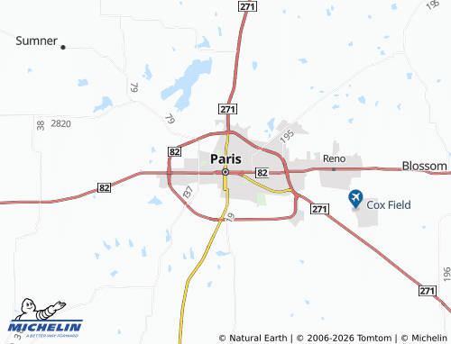 Mapa MICHELIN Paris - ViaMichelin