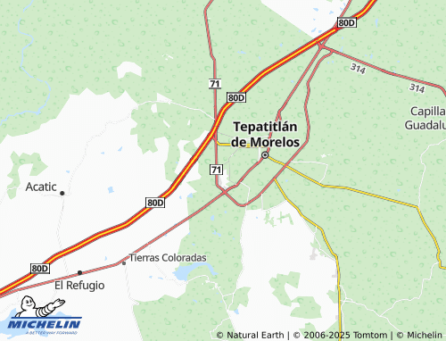 MICHELIN Bosques de La Hacienda map - ViaMichelin