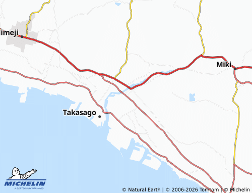 MICHELIN Kakogawa map - ViaMichelin