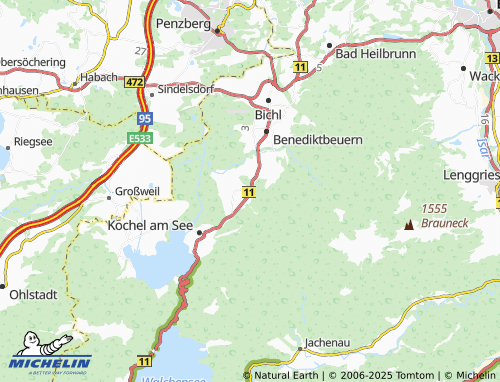 MICHELIN Pessenbach map - ViaMichelin