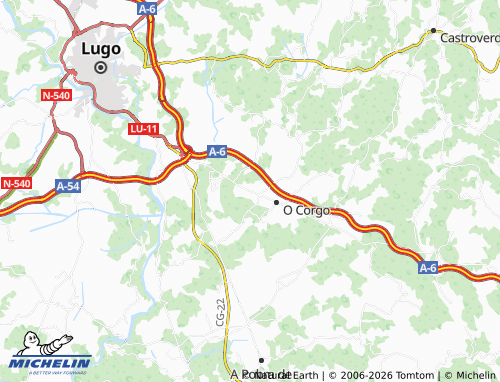 MICHELIN-Landkarte O Souto - ViaMichelin