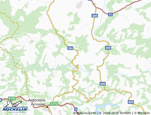 MICHELIN Dolets map - ViaMichelin