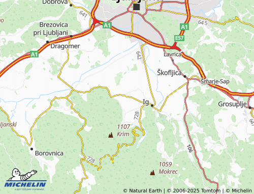 MICHELIN Brest map - ViaMichelin