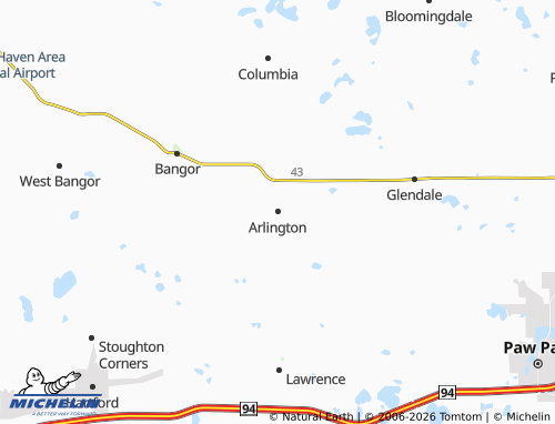 Mapa MICHELIN Arlington - ViaMichelin