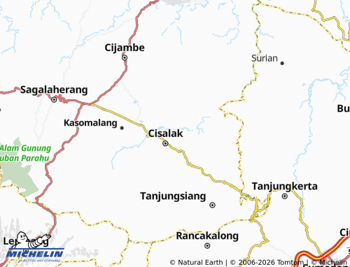 MICHELIN Cigadog map - ViaMichelin