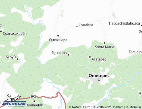 MICHELIN De La Gachupina map - ViaMichelin