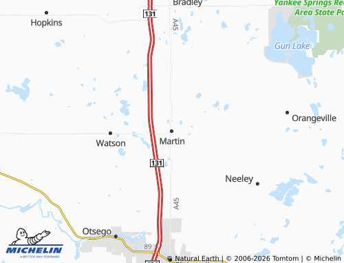 Mappa MICHELIN Martin - ViaMichelin
