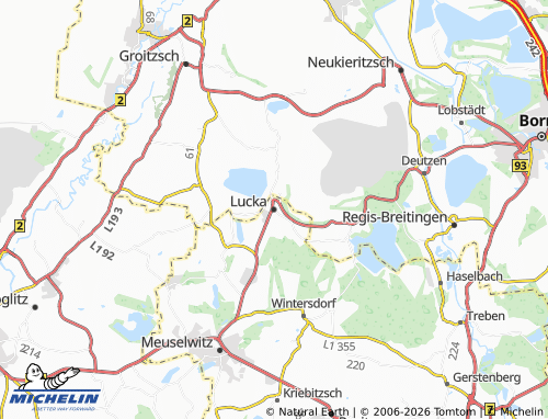 Mappa MICHELIN Lucka - ViaMichelin