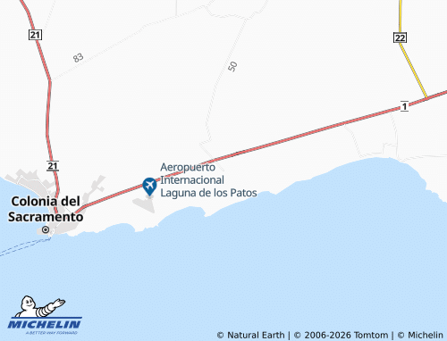 MICHELIN Riachuelo map - ViaMichelin