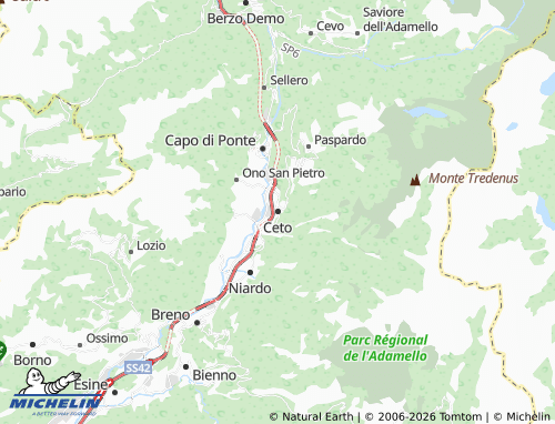 MICHELIN Ceto map - ViaMichelin