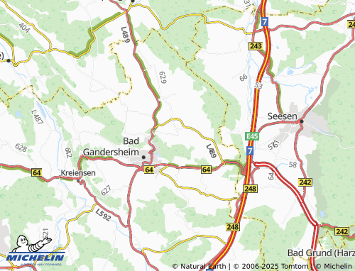 MICHELIN Wolperode map - ViaMichelin