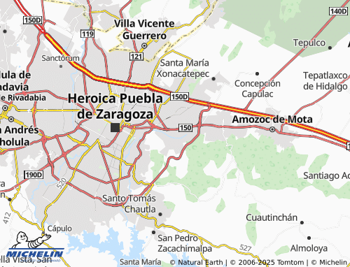 MICHELIN El Salvador map - ViaMichelin