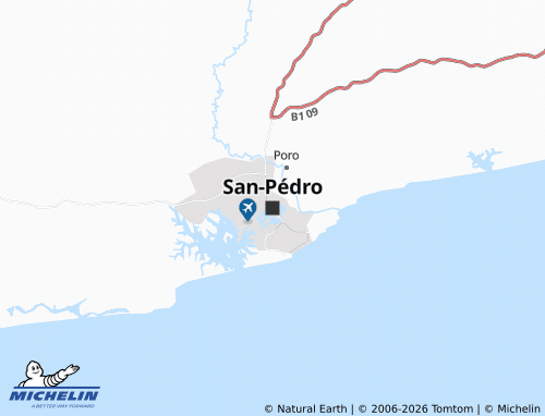 MICHELIN-Landkarte San-Pédro - ViaMichelin
