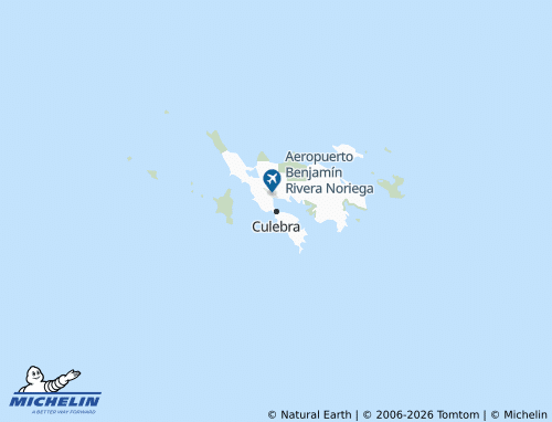 Carte MICHELIN Culebra - ViaMichelin