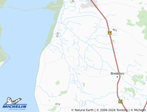 Carte MICHELIN Randerup - ViaMichelin