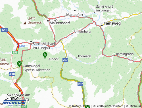 Mapa MICHELIN Gruben-Altdorf - ViaMichelin