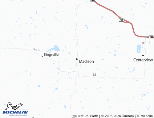 Carte MICHELIN Madison - ViaMichelin