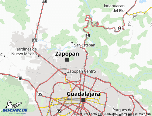 Mapa MICHELIN Lomas del Centinela - ViaMichelin
