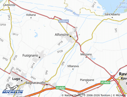 MICHELIN Rossetta map - ViaMichelin