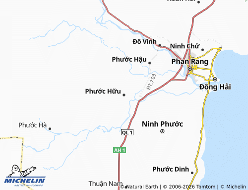 Mapa MICHELIN Phước Hữu - ViaMichelin