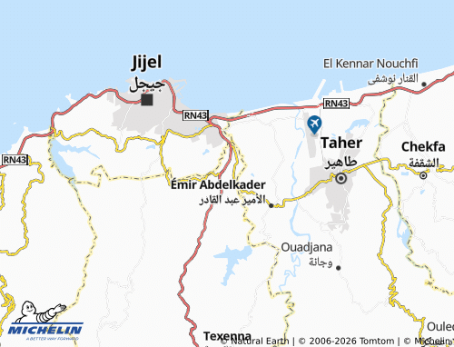 Mappa MICHELIN Qawis - ViaMichelin
